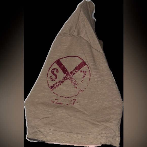 Rare new Seven 7 super cool ever neck NEW vintage flawless slightly perfect vee - Picture 3 of 14